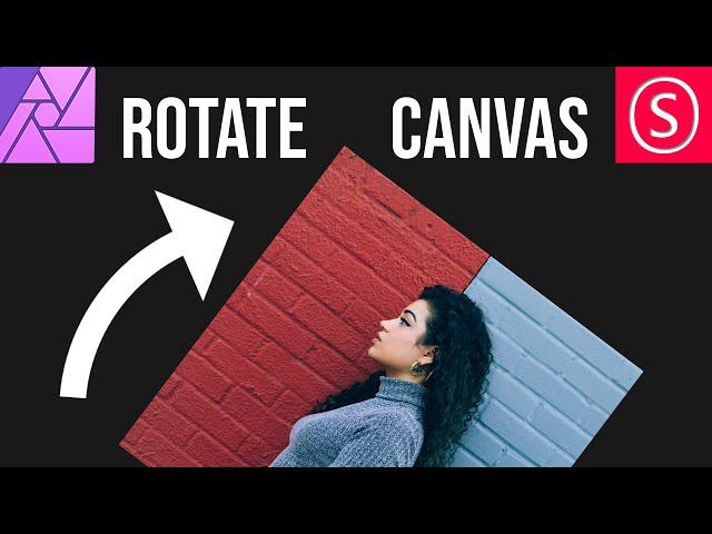 Rotate, Zoom, Move your Canvas - Affinity Photo Tutorial