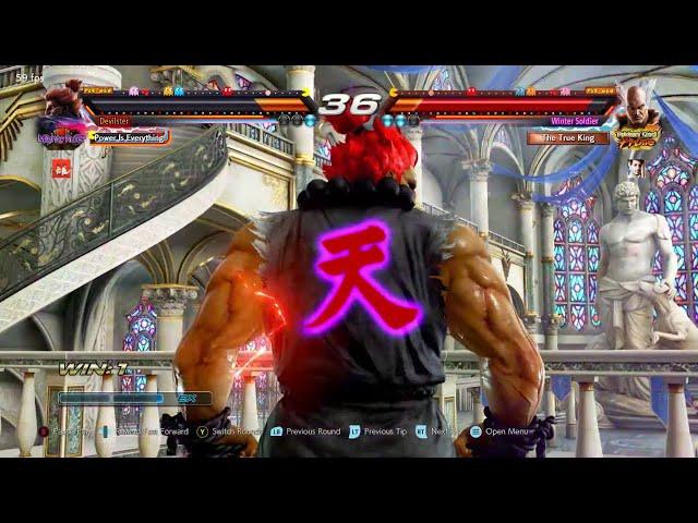 Even a newbie can do this broken Akuma combo!