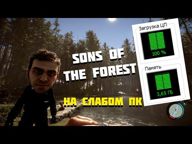 Sons of The Forest на слабом ПК (стоит ли покупать, если нет нормального компьютера?)