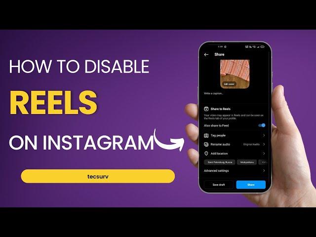 How to Disable Reels on Instagram |  Turn Off Reels in Instagram Feed [Android & iPhone]