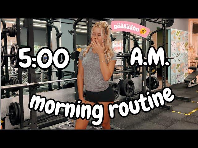 5 AM Morning Routine Schule | MaVie Noelle