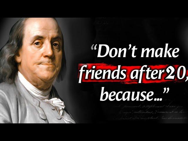 Benjamin Franklin's Quotes About Change | Quotes for today