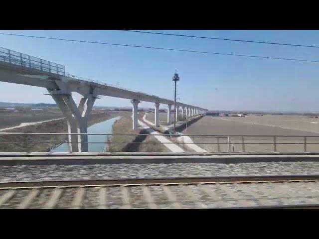 Distorted Video at 300km/h on Korean KTX High Speed Train!