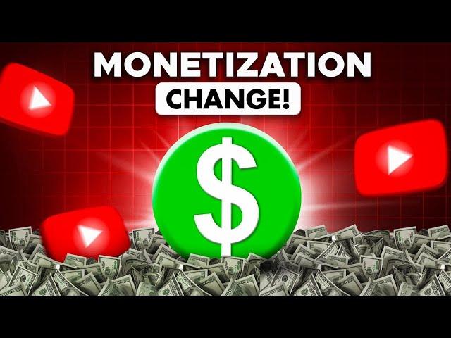 YouTube is CHANGING Monetization for EVERYONE!!