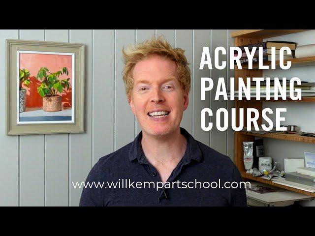 Acrylic Still Life Painting Course