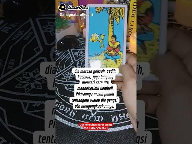 TAROT - PERASAAN DIA SETELAH BERPISAH DARIMU. #tarot #ramalan #ramalantarot #tarotreading #cinta