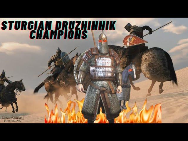 Sturgian Druzhinnik Champions.EXE! ️Mount & Blade Bannerlord