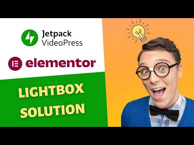 How To Trigger A Lightbox Video In Elementor Using Jetpack Videopress