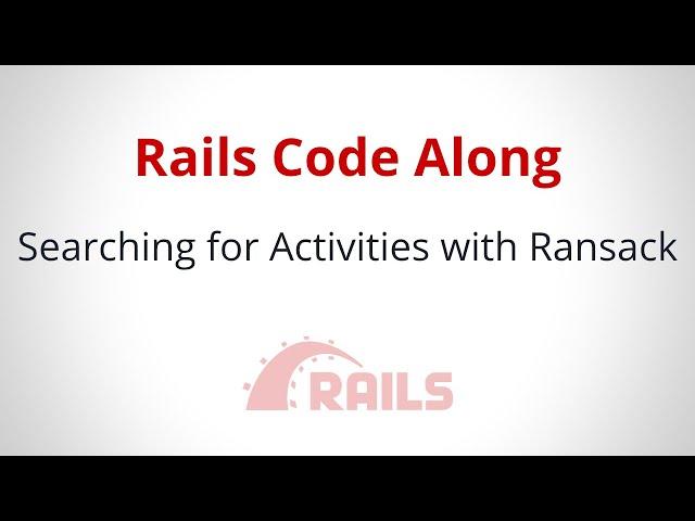 Searching for Activities with Ransack