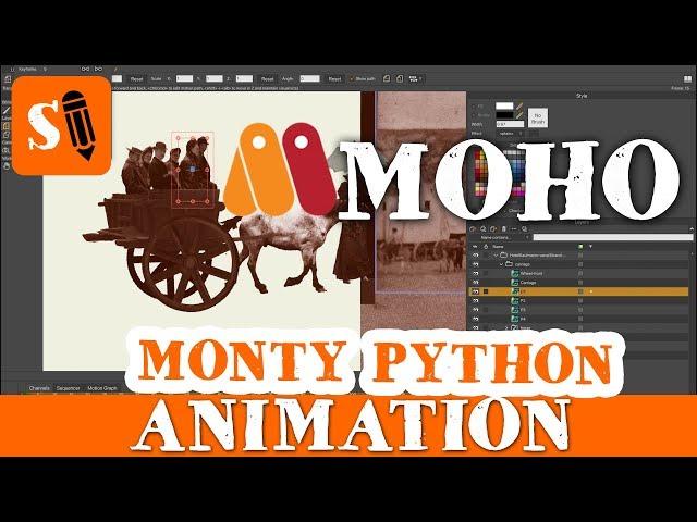 How to Make a Monty Python Animation in Moho