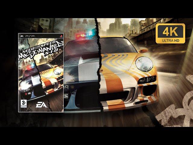 NFS Most Wanted 5-1-0 - Full Game Walkthrough (PSP)