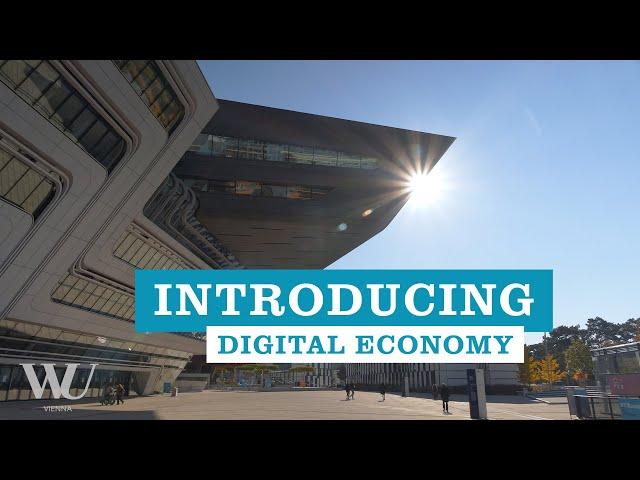 Introducing Digital Economy - Master's Programs at WU Vienna