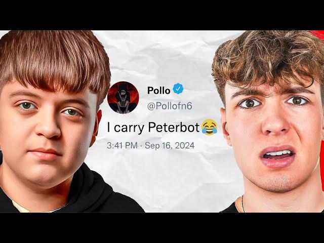 Clix Reacts to "is Pollo BETTER than Peterbot?"