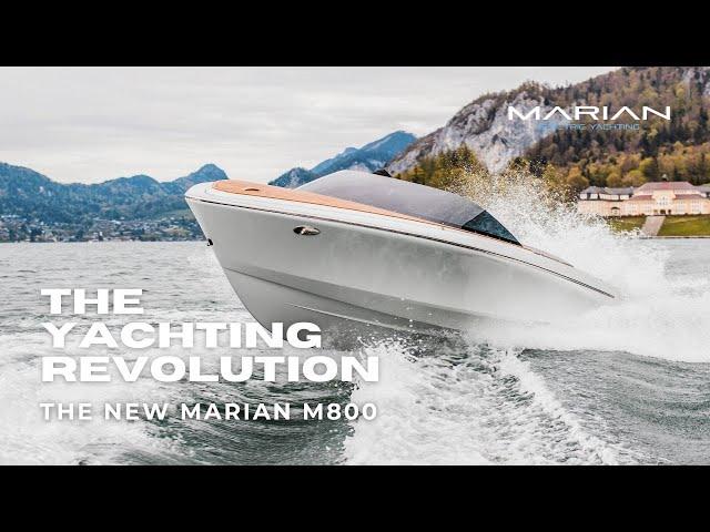 THE M800 - YACHTING REVOLUTION NOW | Marianboats | Electric Yachting