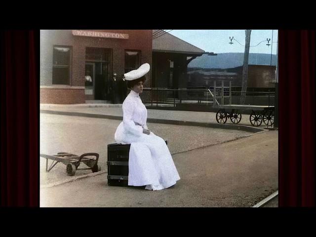 A Short Train Ride c.1899: Early Film Restored to Amazing life