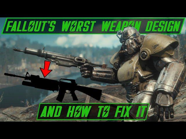 Everything WRONG With The "Assault Rifle" In Fallout 4... And What It SHOULD Have Been