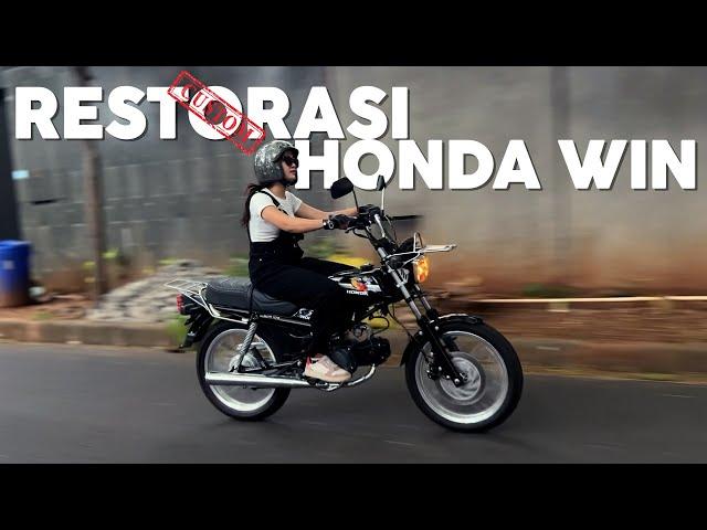 HONDA WIN 100 CUSTOM ATAU MODIF? NYAMAN BUAT HARIAN