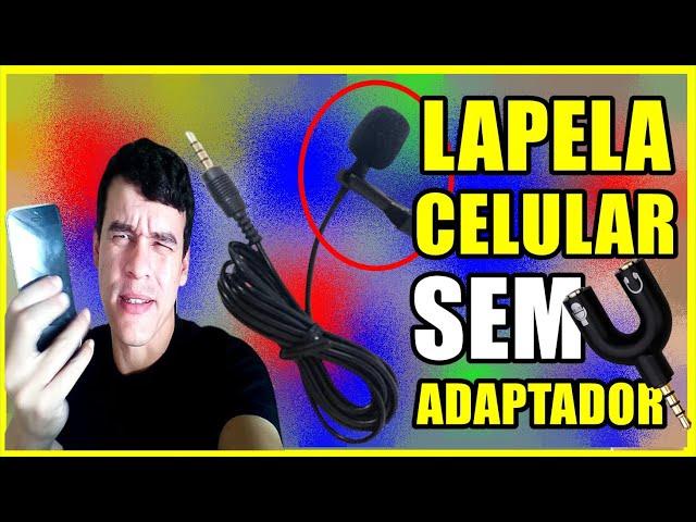 COMO USAR MICROFONE LAPELA NO CELULAR | CONFIGURAR FONE DE OUVIDO COMO LAPELA | TRUQUES GRAVAÇÃO