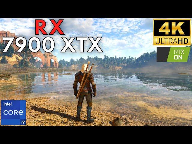  LIVE | The Witcher 3 Next Gen Update Ray Tracing: RX 7900 XTX + i9 13900K | 4K | Ultra Settings