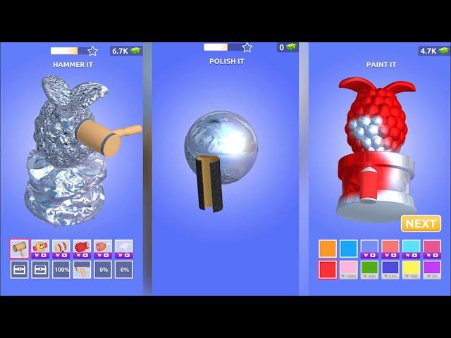 Foil Turning 3D Gameplay || iOS/Android