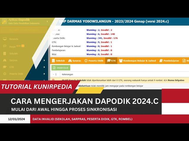 CARA MENGERJAKAN DAPODIK 2024 C DENGAN BENAR