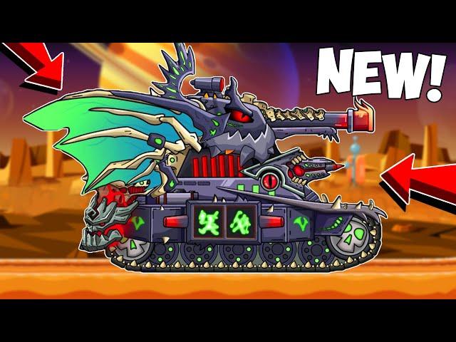 UPDATE! NEW TANK LEVIATHOK! UPGRADE to Max Level in Tank Arena Steel Battle