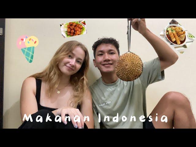 TRYING INDONESIAN FOOD