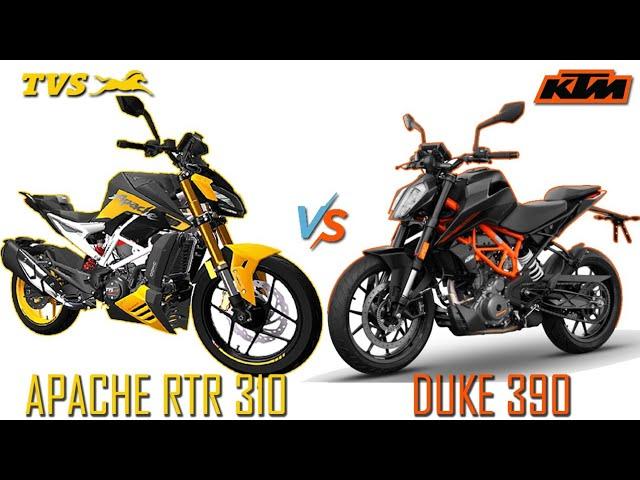 Tvs Apache Rtr 310 VS Ktm Duke 390 - Quick Comparison