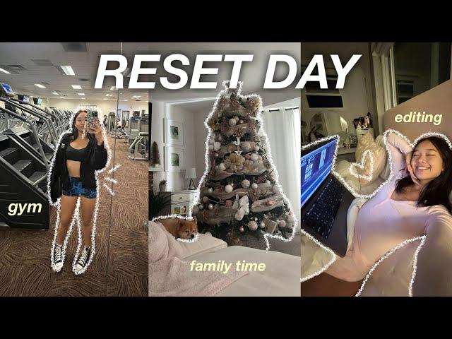 RESET DAY in my life | Vlogmas Day 3