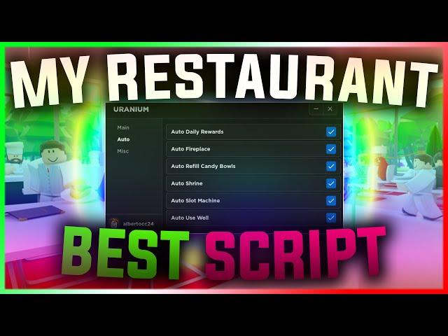 [MOBILE] MY RESTAURANT SCRIPT | SNOWMAN SPAWN, INFINITE CASH, BEST CUSTOMER, 120X | PASTEBIN 2023