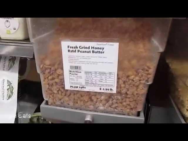 Whole Foods Market - Fresh Ground Honey Roasted Peanut Butter Machine | Kylie Eats