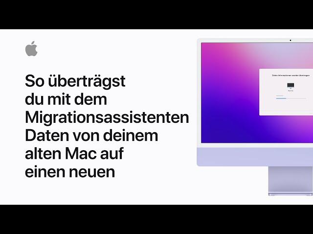 So überträgst du mit dem Migrationsassistenten Daten von deinem alten Mac auf einen neuen