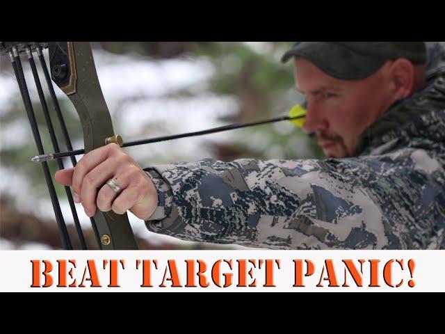 No more TARGET PANIC! Recurve Bow or Compound!