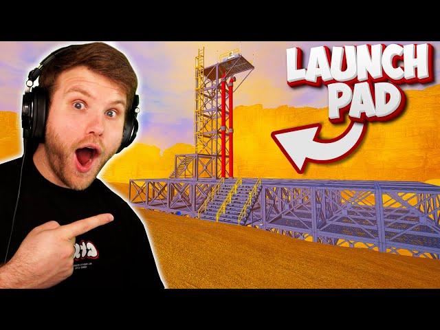 Building A ROCKET PAD On Mars! | Planet Crafter [Ep.4]