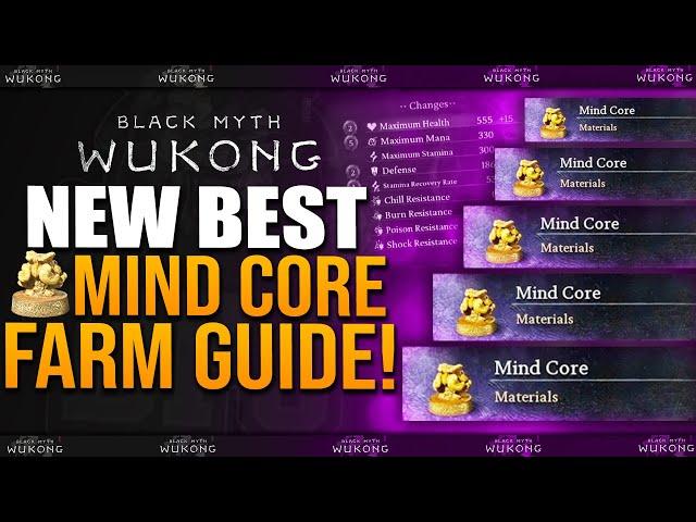 New BEST MIND CORE FARM Guide - Easy Mind Cores - How To Get Mind Cores in Black Myth Wukong