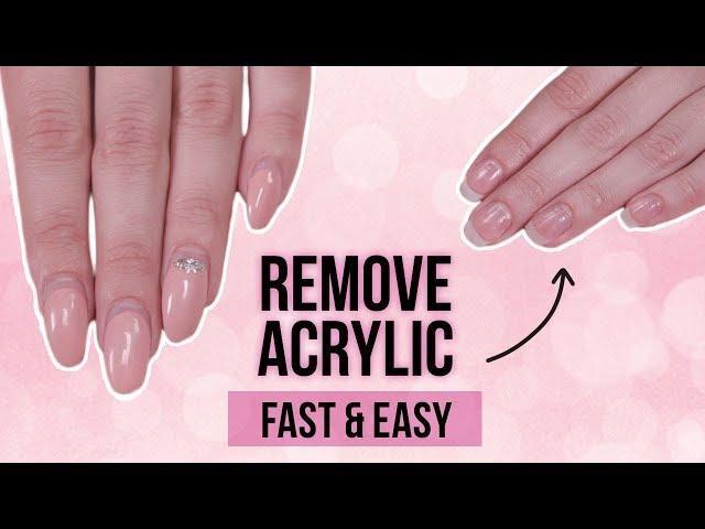  How to Remove Acrylics - Fast and Easy! 