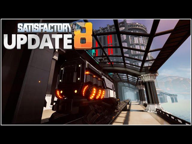 Update 8 is EPIC ‍   Satisfactory update 8 first look at the new lighting