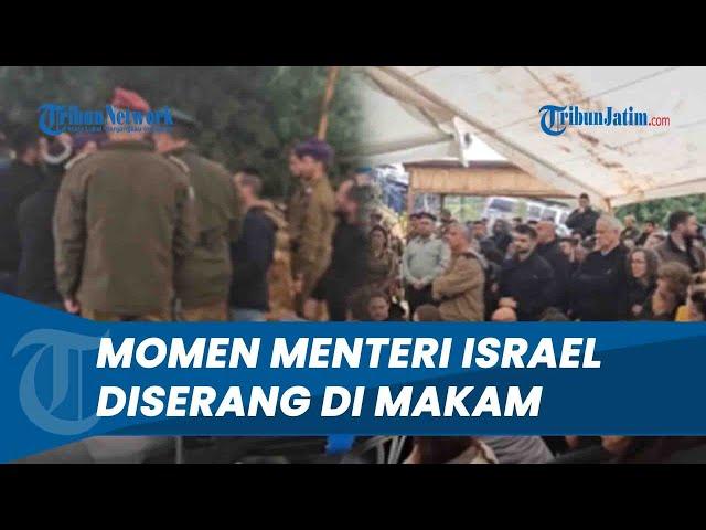 HARU JADI TEGANG! Menteri Israel DISERANG saat Pemakaman Tentara IDF Tewas Dibom Hamas