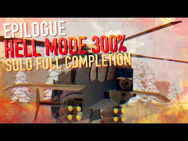 Roblox | Dummies vs Noobs | Hell Epilogue Solo COMPLETE