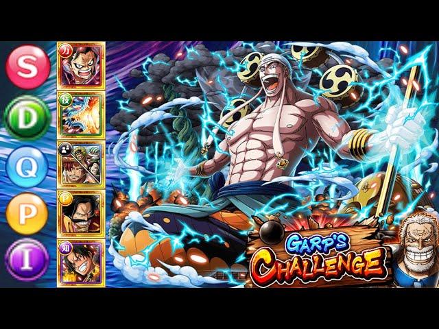 OPTC GARP'S CHALLENGE ENEL! ALL COLOURS! (5 TEAMS) [STR DEX QCK PSY INT]