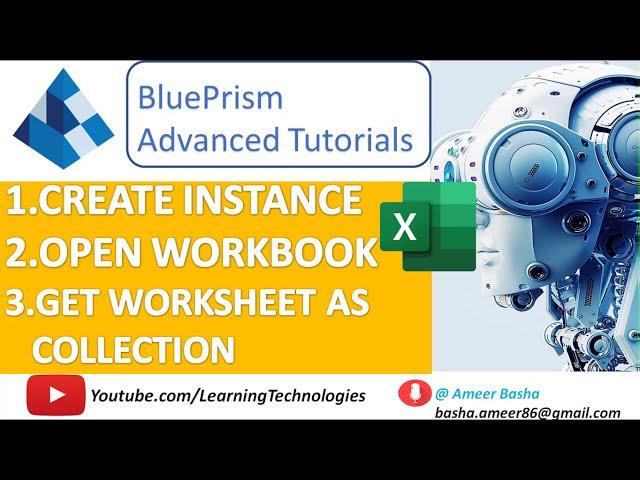 Blue Prism #3 : Read data from an Excel Worksheet - Excel Automation