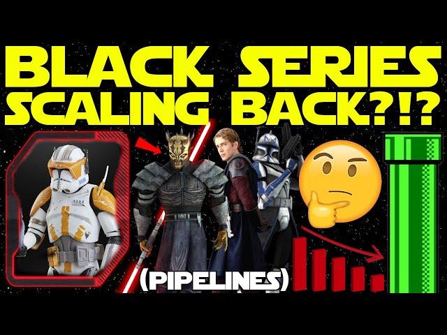 Hasbro Scaling Back Star Wars Black Series Pipelines?!?