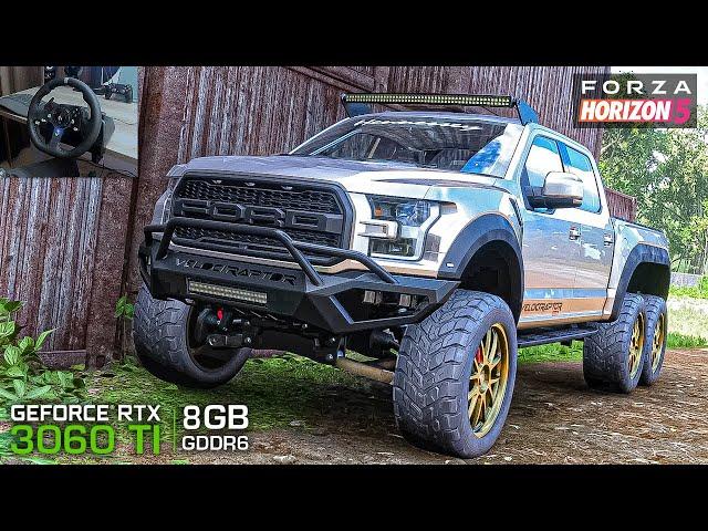 Hennessey VelociRaptor | Forza Horizon 5 | Steering Wheel Gameplay