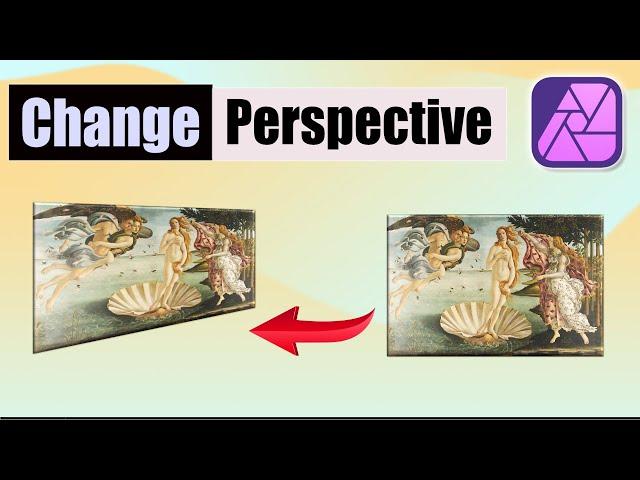 Change Perspective in Affinity Photo