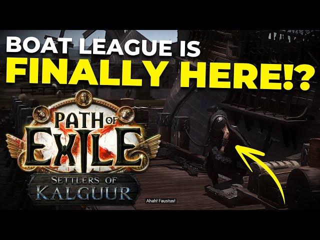 Path of Exile's Next Expansion Is POE 3.25 BOAT LEAGUE?!