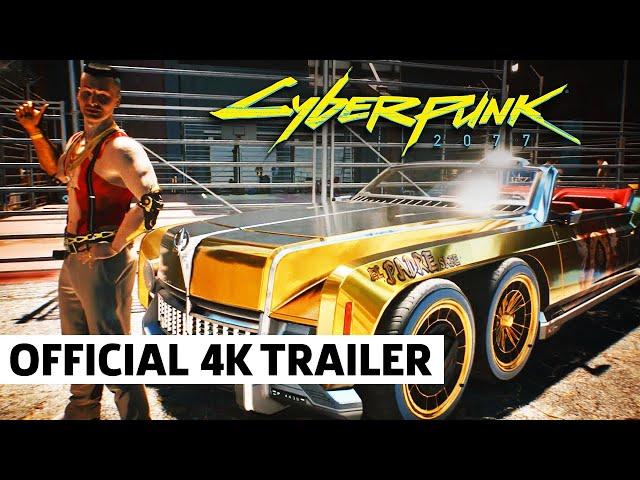 Cyberpunk 2077 — Rides of the Dark Future | Official Vehicle Preview (4K)