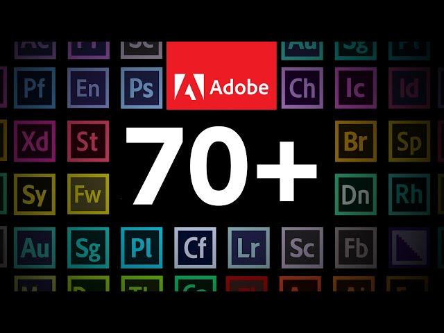 Alle 70+ Programme von Adobe kurz erklärt (Überblick)