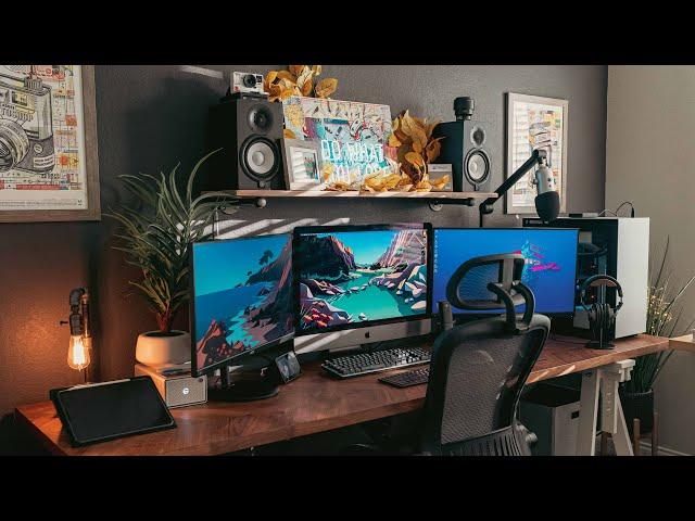 Graphic Designer & Video Editor Work From Home Setup