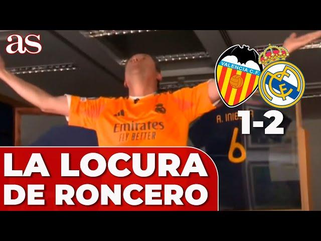 RONCERO se vuelve LOCO con la REMONTADA del MADRID en MESTALLA | VALENCIA-REAL MADRID