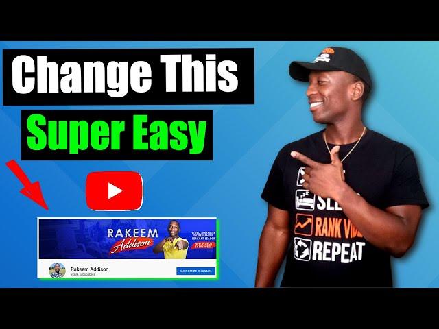 How To Upload Channel Art On YouTube 2021 (YOU NEVER SEEN IT DONE THIS EASY)